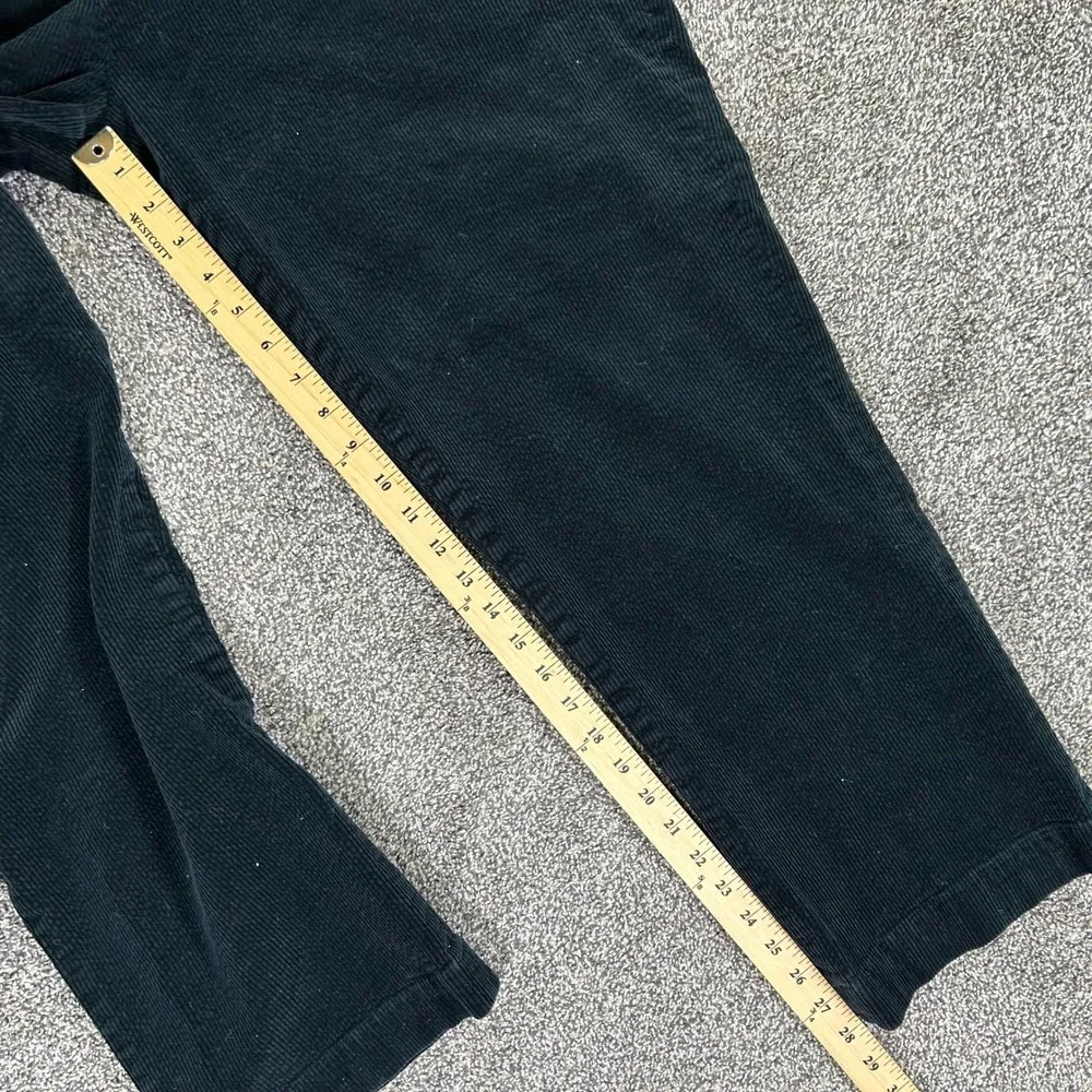Polo Ralph Lauren Stretch Classic Fit Corduroy Pants Men 40x30 Black Casual Work